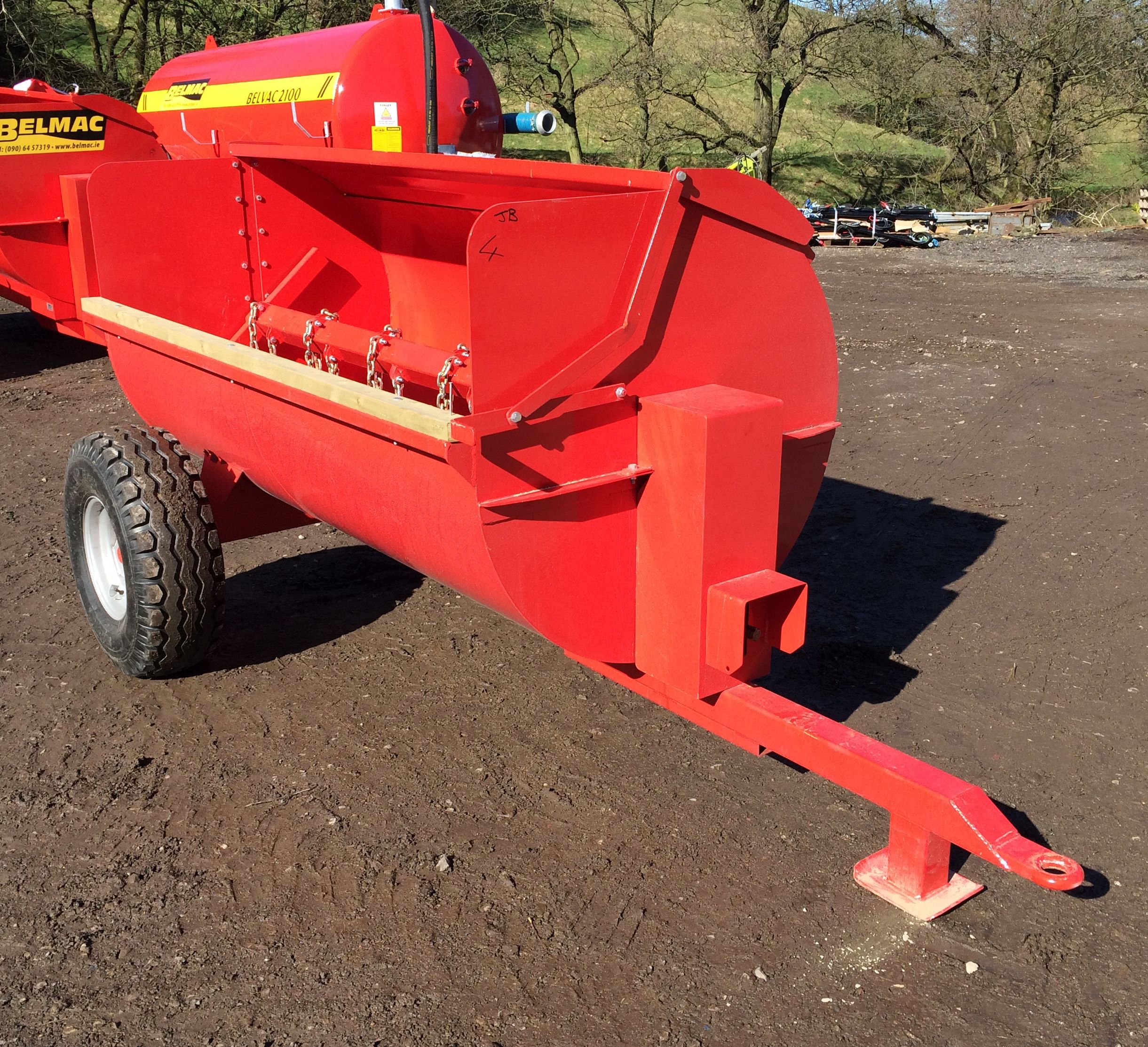 FULL RANGE OF BELMAC SPREADERS & TANKERS J Bourne Tractors