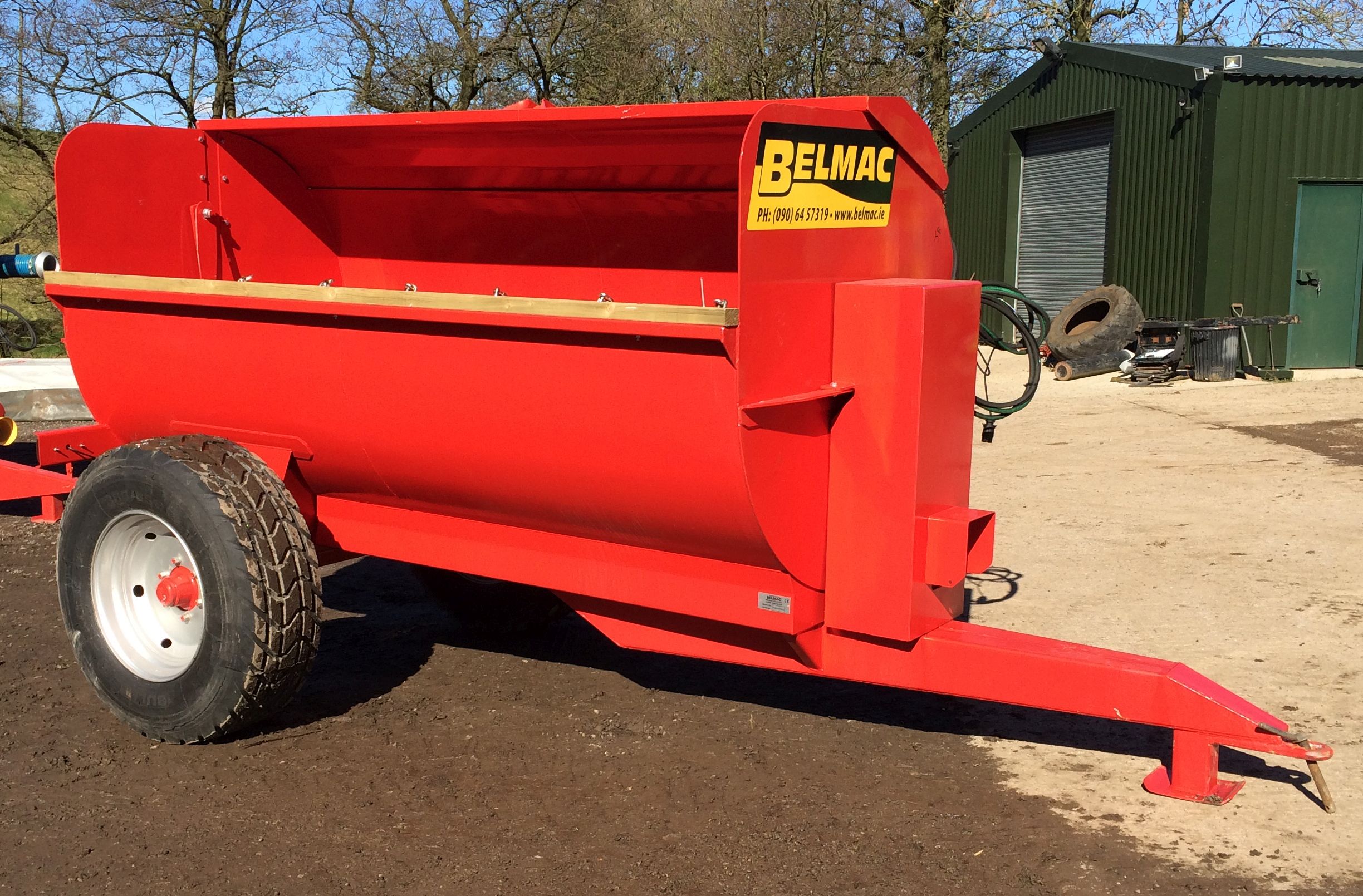 FULL RANGE OF BELMAC SPREADERS & TANKERS J Bourne Tractors