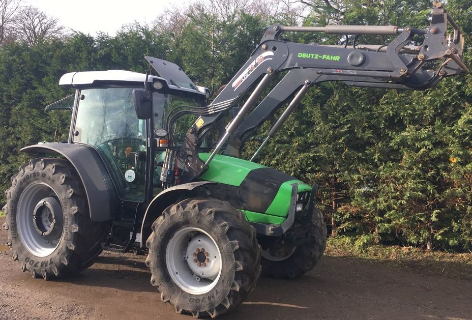 DEUTZ FAHR 420 & LOADER**SOLD** J Bourne Tractors