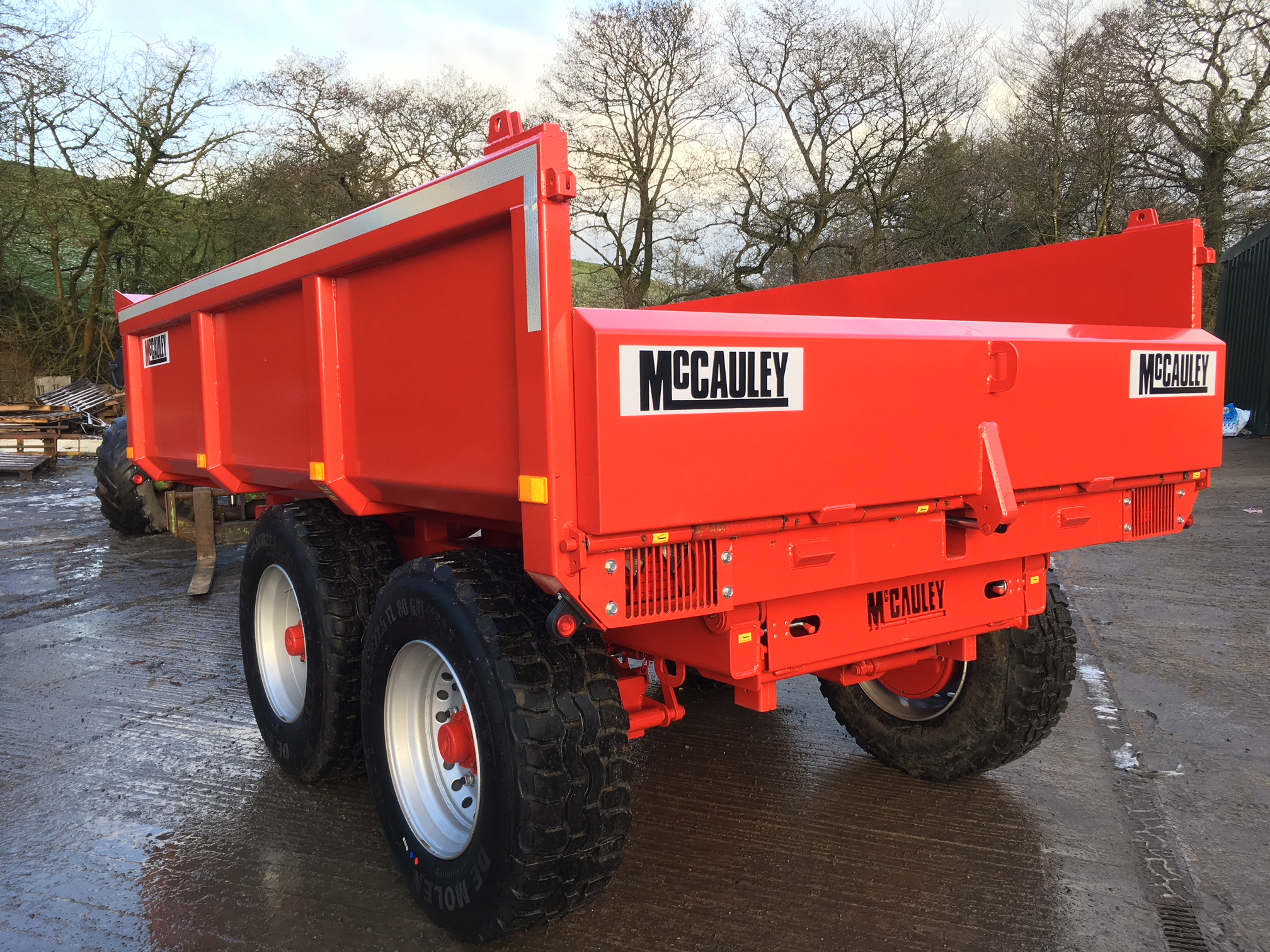 new rear J Bourne Tractors