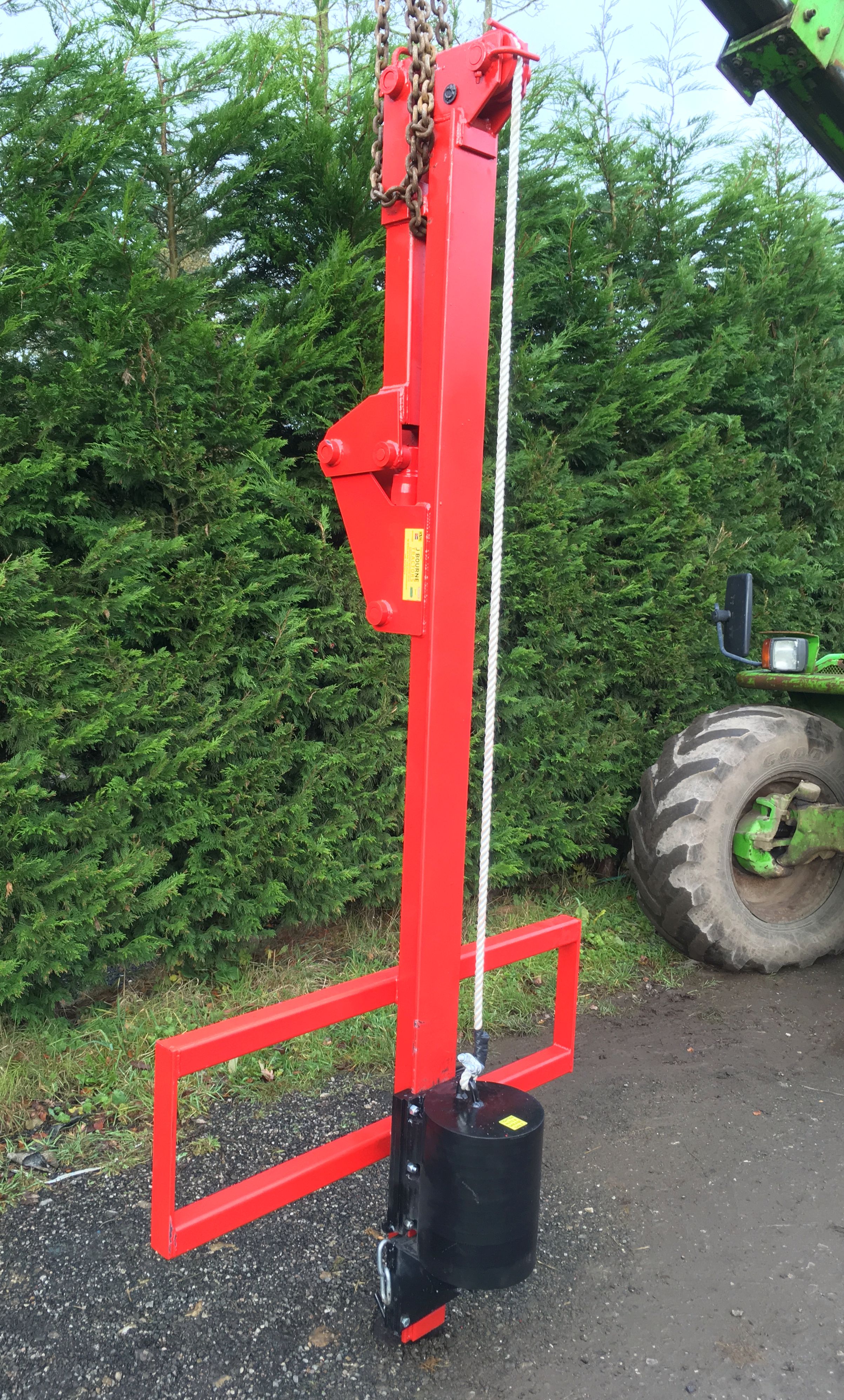 knockers mounted mouned 3pl tractors