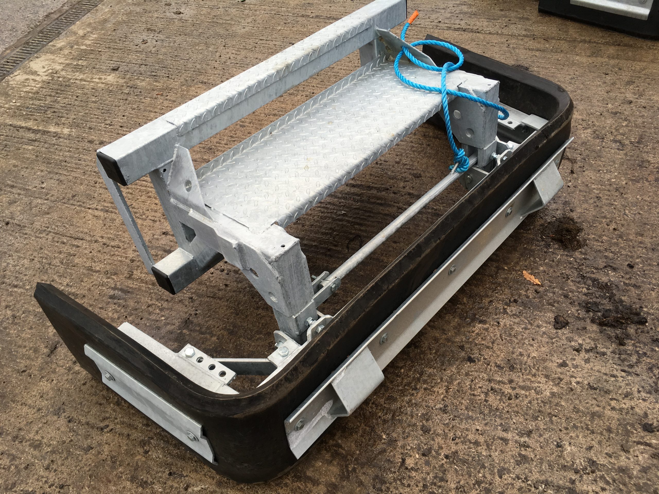 GALVANISED ADJUSTABLE BOBCAT SKID STEER SCRAPERS J Bourne Tractors