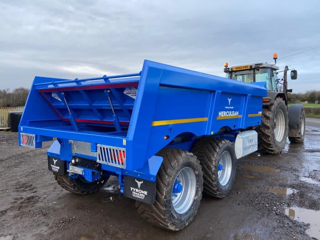 TYRONE MULTI PURPOSE HERCULEAN DUMP TRAILER J Bourne Tractors