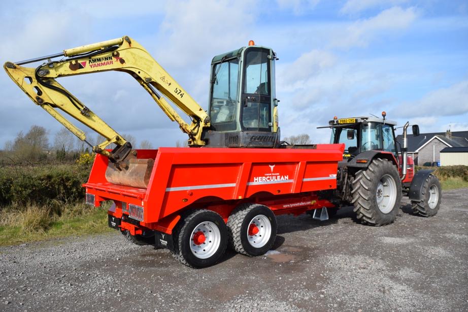 TYRONE MULTI PURPOSE HERCULEAN DUMP TRAILER - J Bourne Tractors