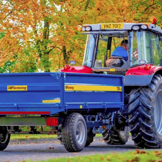 Fleming TR4 Dropside Tipping Trailer